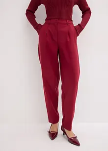 Látkové kalhoty ve střihu Barrel, bonprix