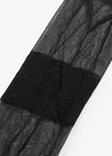 Punčochové kalhoty v podvazkovém stylu 30 DEN, bonprix