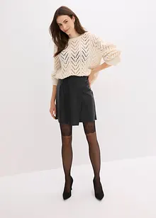 Punčochové kalhoty v podvazkovém stylu 30 DEN, bonprix