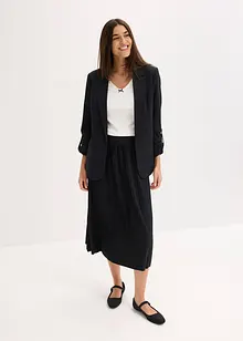 Žerzejová sukně ze splývavé viskózové směsi, bonprix