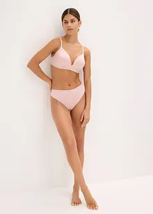 Tanga s vysokým pasem a lesklým efektem (2 ks), bonprix