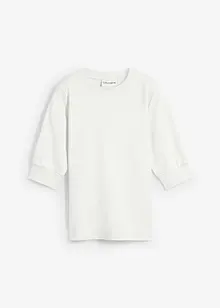 Tričko s nabíranými rukávy, bonprix