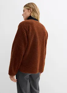 Bunda z medvídkového flísu, bonprix