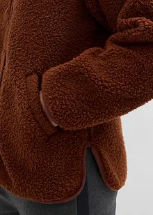 Bunda z medvídkového flísu, bonprix