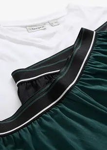 Triko a 2 pyžamové kalhoty z čisté organické bavlny (3dílná souprava), bonprix