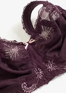 Odlehčující podprsenka bez kostic, s polstrovanými ramínky, bonprix