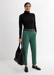 Keprové kalhoty ve střihu Barrel, bonprix