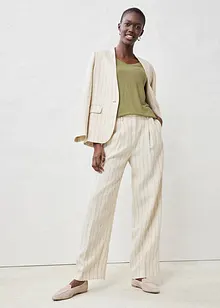 Tričko z čistého lnu, bonprix