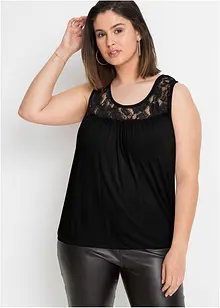 Top z viskózové směsi, bonprix