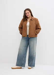 Bunda z umělé velurové kůže, bonprix