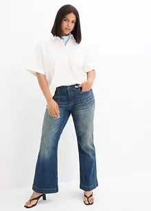 Džíny do zvonu, Mid Waist, bonprix