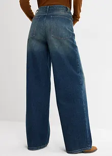 Džíny Wide Leg, High Waist, bonprix