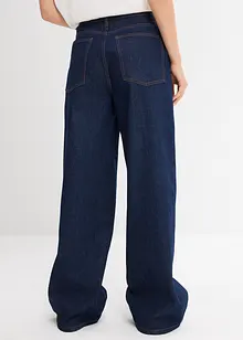 Džíny Wide Leg, High Waist, bonprix