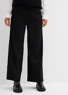 Kalhoty Palazzo ve vlněném vzhledu, bonprix