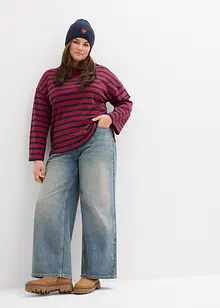 Pruhované triko z čisté organické bavlny, bonprix