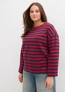 Pruhované triko z čisté organické bavlny, bonprix