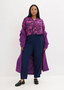 Šifonová halenka s žabičkováním, bonprix