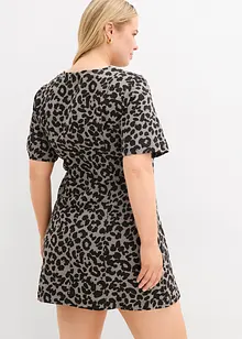 Keprové šaty z čisté bavlny, bonprix