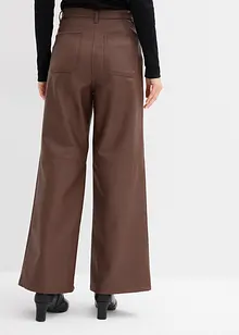 Kalhoty z umělé kůže, bonprix