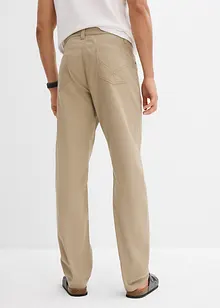 Keprové kalhoty z čisté bavlny Regular Fit, Straight, bonprix