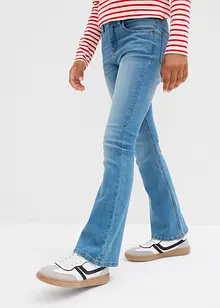 Džíny Flared, Mid Waist, bonprix