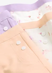 Dámské boxerky (4 ks v balení) s pohodlnou bavlnou, bonprix