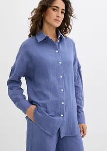 Oversized košile ze vzdušného mušelínu, bonprix