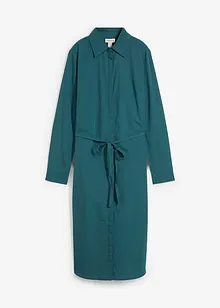 Košilové šaty s podílem hedvábí, bonprix