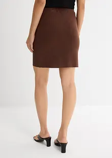 Pletená sukně z viskózové směsi, bonprix