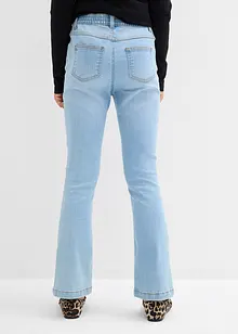 Džíny bez zapínání, Mid Waist (2 páry v balení), bonprix