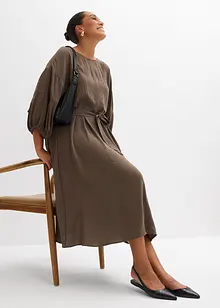 Šaty z materiálu se zmačkanou úpravou, bonprix