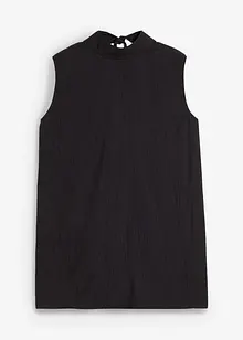 Dlouhý top ze strukturované viskózové směsi, bonprix