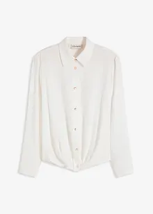 Halenka se zavinovacím detailem, ze strukturovaného materiálu, bonprix