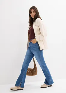 Džíny Bootcut, High Waist, bonprix
