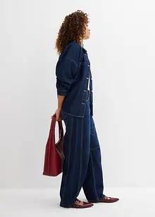 Balonové džíny, Mid Waist, Super Soft, bonprix