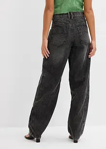 Balonové džíny, Mid Waist, Super Soft, bonprix