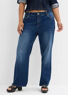 Džíny Straight, Mid Waist, bonprix