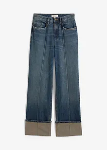 Džíny Straight, High Waist, bonprix
