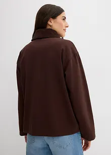 Keprová bunda s manšestrovým límcem, bonprix