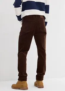 Strečové manšestrové kalhoty v pohodlném střihu, Slim Fit, bonprix