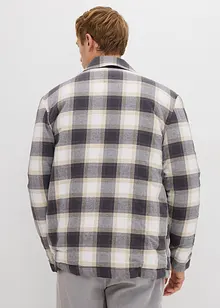 Flanelová košilová bunda s lehkou podšívkou, bonprix