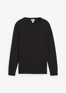 Svetr z jemného úpletu s čistou bavlnou, bonprix