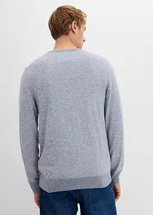 Svetr z jemného úpletu s čistou bavlnou, bonprix