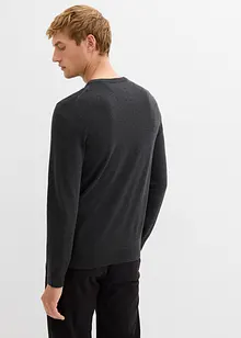 Svetr z jemného úpletu s čistou bavlnou, bonprix