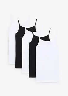 Top s měkkou organickou bavlnou (5 ks v balení), bonprix