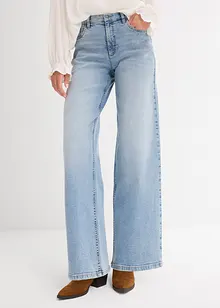 Džíny Wide Leg, High Waist, bonprix
