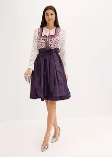 Kroj Dirndl s vyšívanou zástěrou (2dílná souprava), bonprix