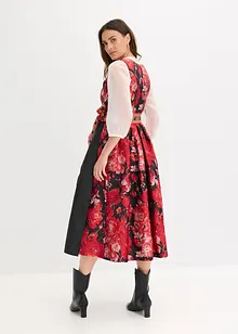 Kroj Dirndl s vyšívanou zástěrou (2dílná souprava), bonprix