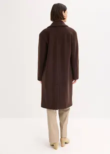 Krátký kabát ve vlněném vzhledu, bonprix