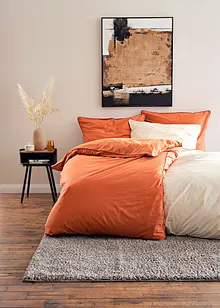 Souprava povlečení z renforcé, s kontrastní paspulkou, bonprix